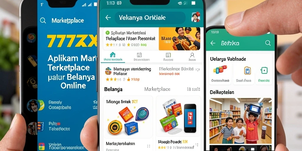 Tampilan antarmuka pengguna 777ZX yang menarik dan fungsional untuk belanja online.