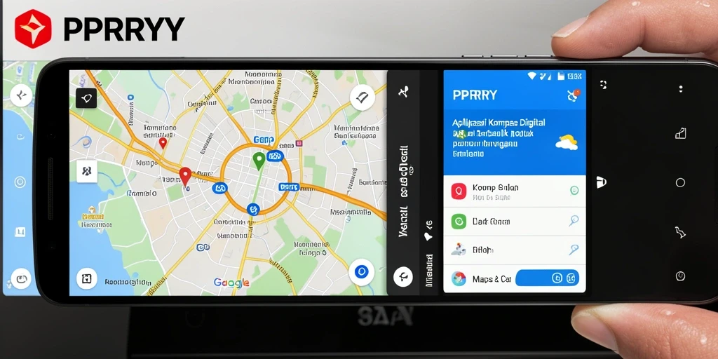 Screenshot PPRRYY menampilkan antarmuka Kompas Digital yang jelas dan interaktif.