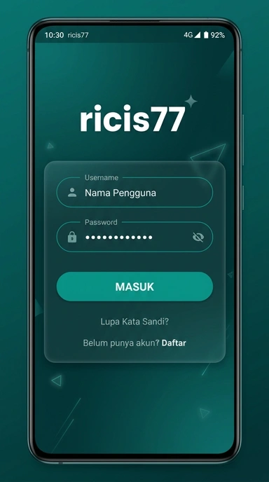 Panduan Masuk Akun ricis77 untuk Pengguna Android